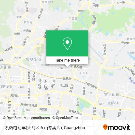 凯骑电动车(天河区五山专卖店) map