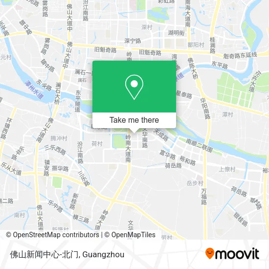 佛山新闻中心-北门 map