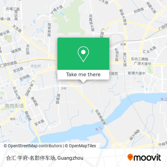 合汇·学府-名郡停车场 map