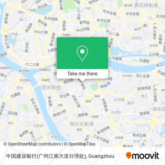中国建设银行(广州江南大道分理处) map