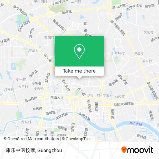 康乐中医按摩 map