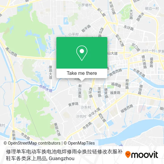 修理单车电动车换电池电焊修雨伞换拉链修改衣服补鞋车各类床上用品 map