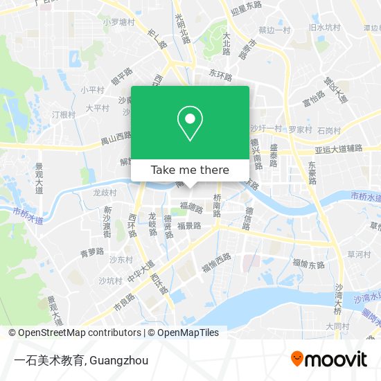 一石美术教育 map