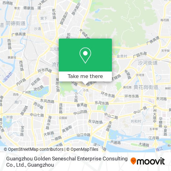 Guangzhou Golden Seneschal Enterprise Consulting Co., Ltd. map