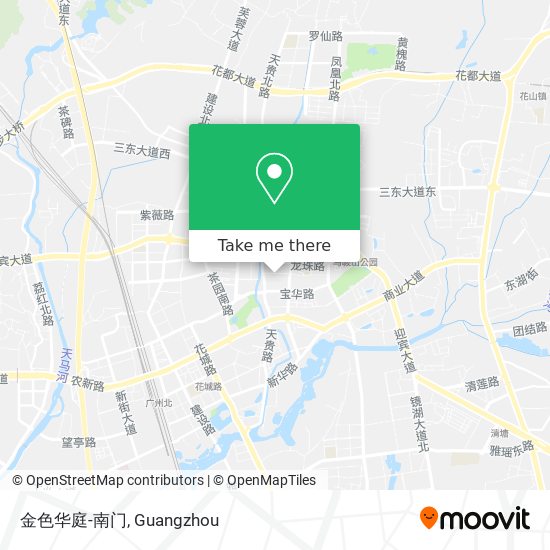 金色华庭-南门 map