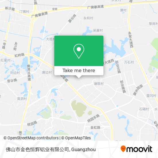 佛山市金色恒辉铝业有限公司 map