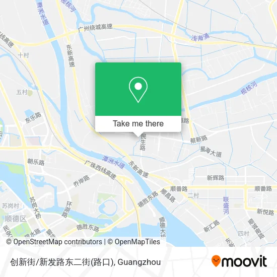 创新街/新发路东二街(路口) map
