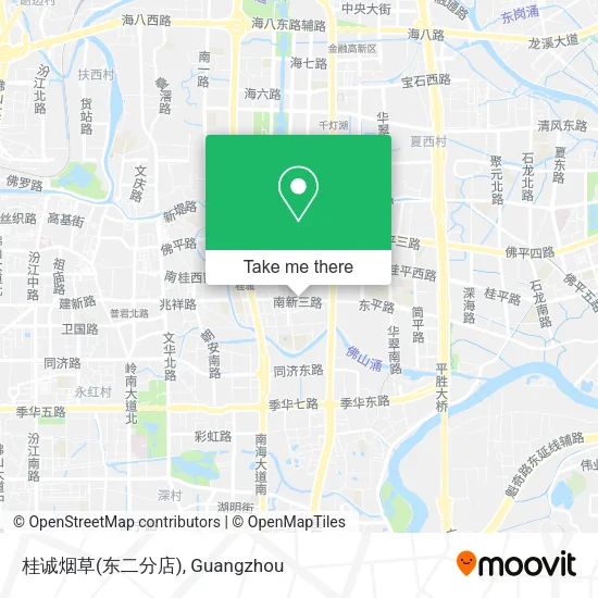 桂诚烟草(东二分店) map