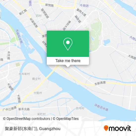 聚豪新邨(东南门) map