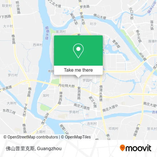 佛山普里克斯 map