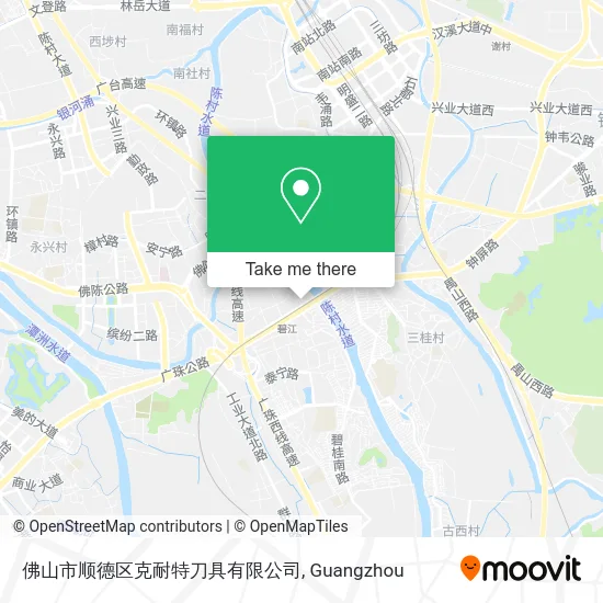 佛山市顺德区克耐特刀具有限公司 map