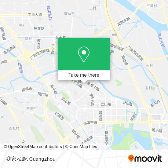 我家私厨 map