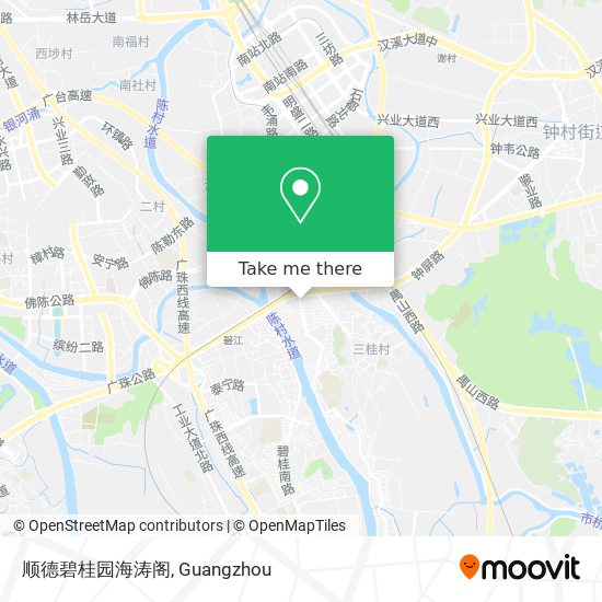 顺德碧桂园海涛阁 map