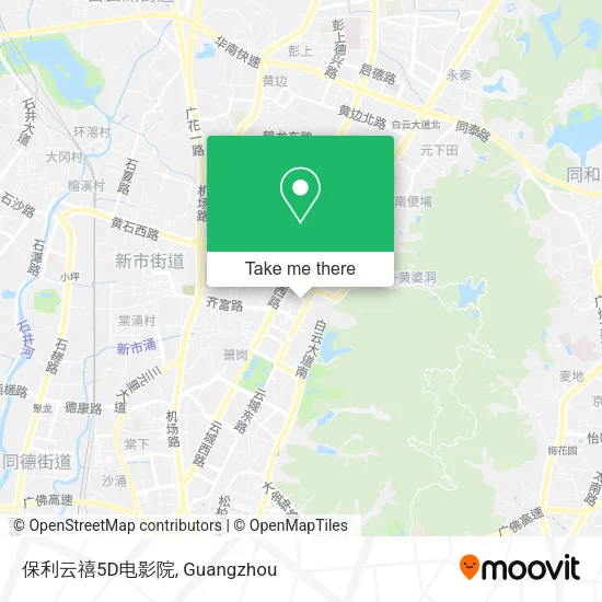 保利云禧5D电影院 map