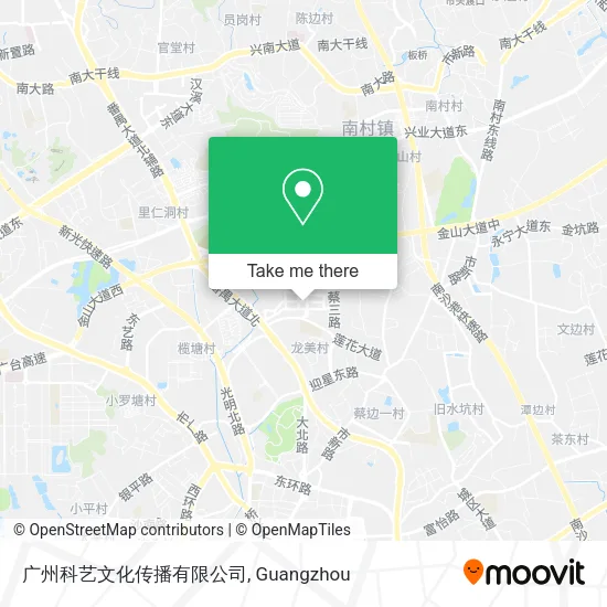 广州科艺文化传播有限公司 map