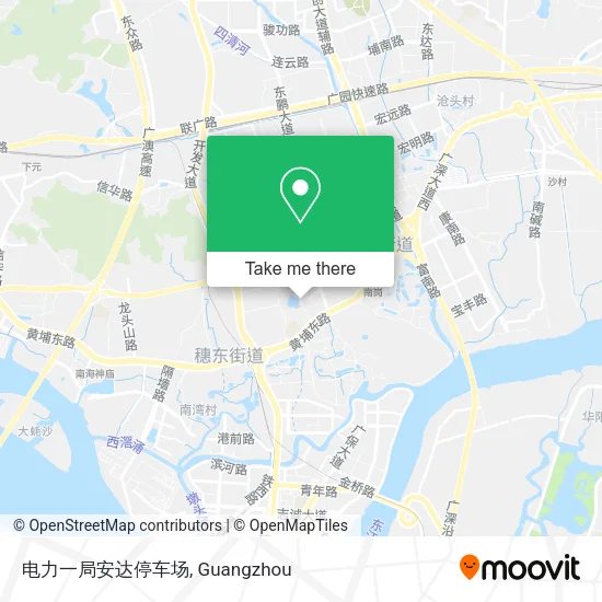 电力一局安达停车场 map
