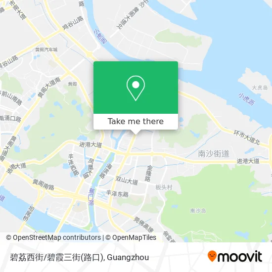 碧荔西街/碧霞三街(路口) map