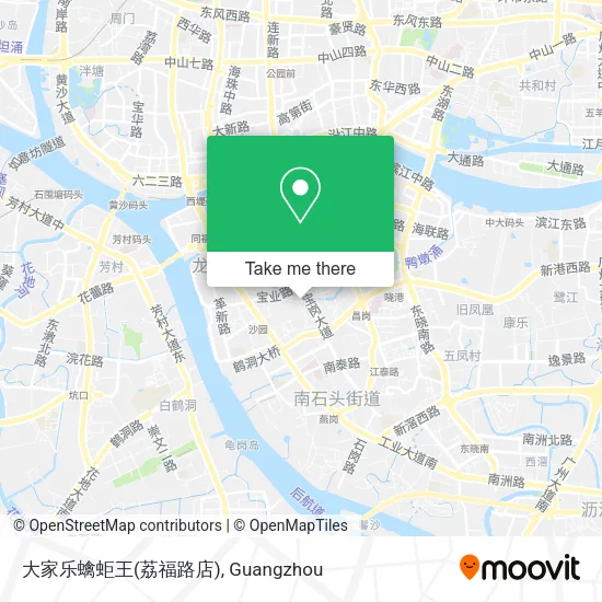 大家乐蠄蚷王(荔福路店) map