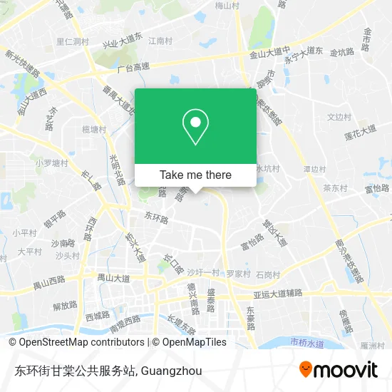 东环街甘棠公共服务站 map