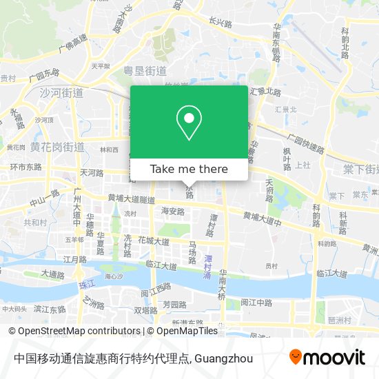 中国移动通信旋惠商行特约代理点 map