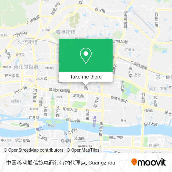 中国移动通信旋惠商行特约代理点 map