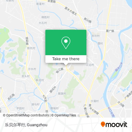 乐贝尔琴行 map