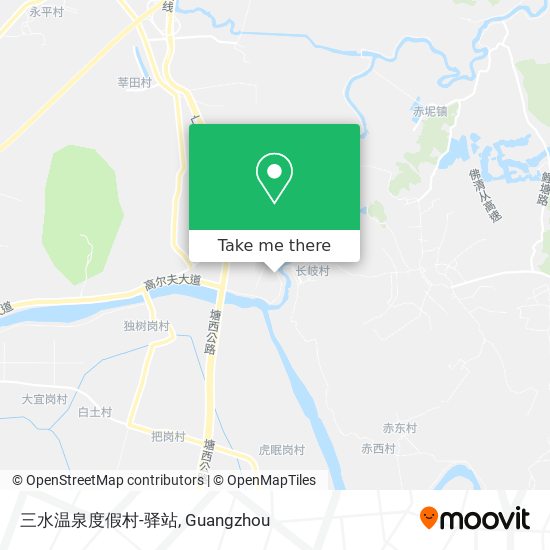 三水温泉度假村-驿站 map