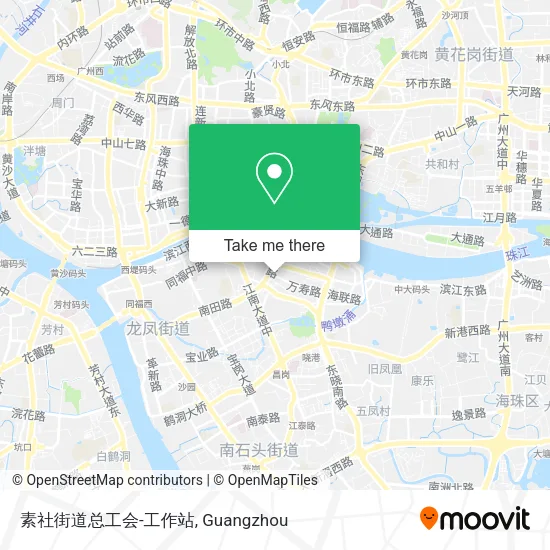素社街道总工会-工作站 map