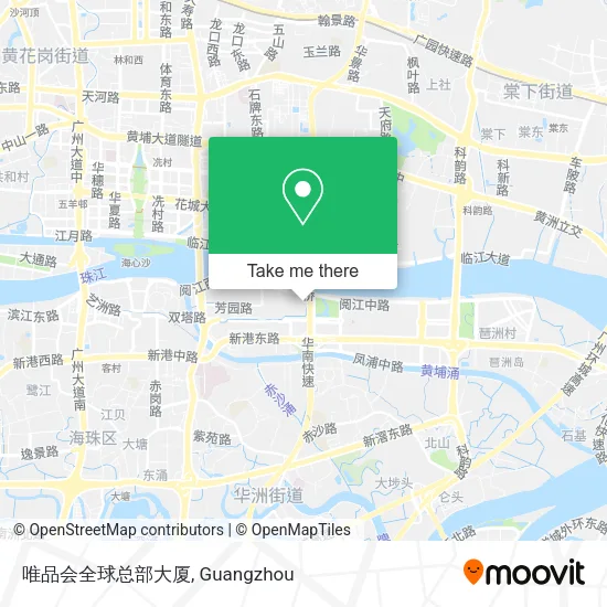 唯品会全球总部大厦 map