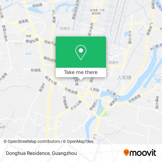 Donghua Residence map