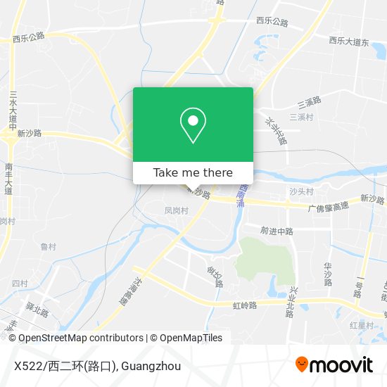 X522/西二环(路口) map