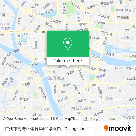 广州市海珠区体育局(仁厚直街) map