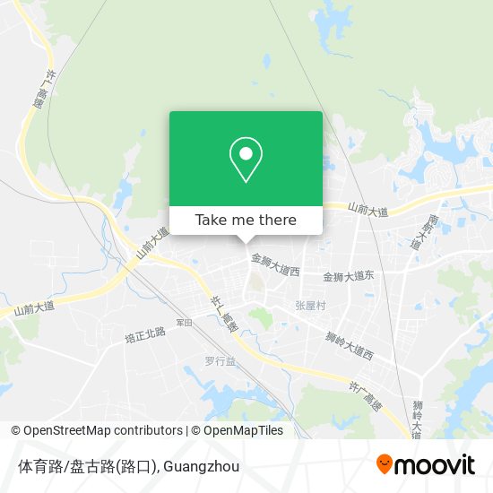 体育路/盘古路(路口) map