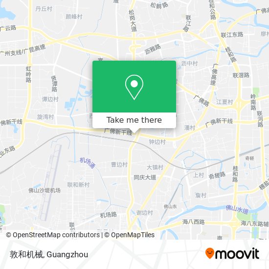 敦和机械 map