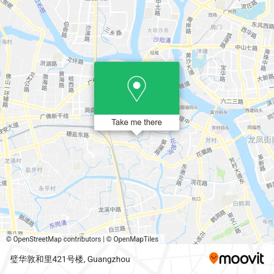 璧华敦和里421号楼 map