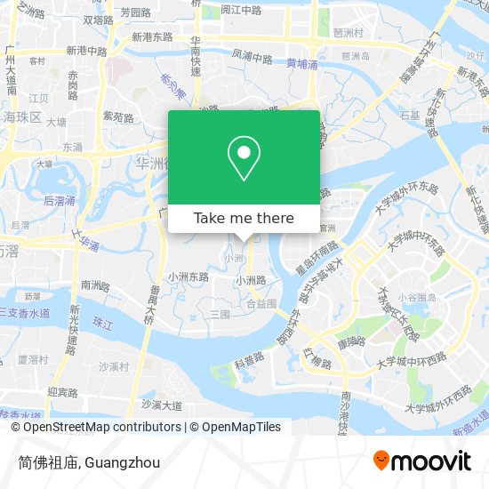 简佛祖庙 map