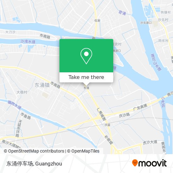 东涌停车场 map