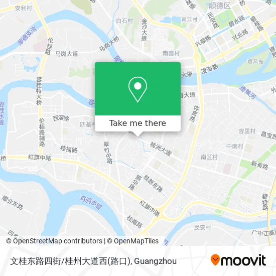 文桂东路四街/桂州大道西(路口) map