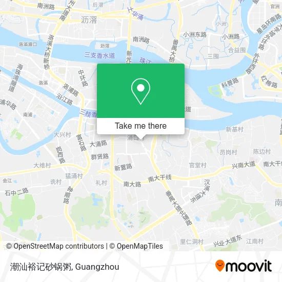 潮汕裕记砂锅粥 map
