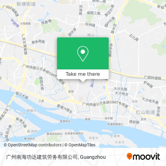 广州南海功达建筑劳务有限公司 map