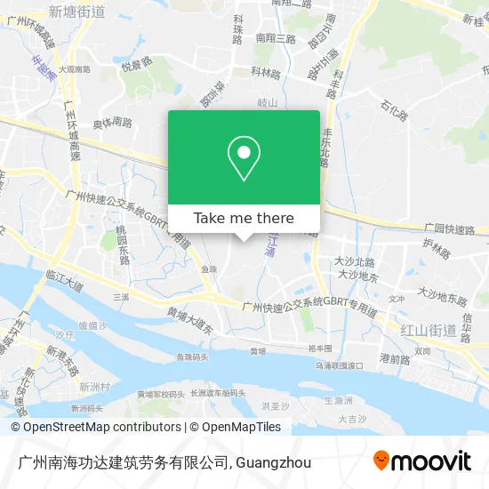 广州南海功达建筑劳务有限公司 map