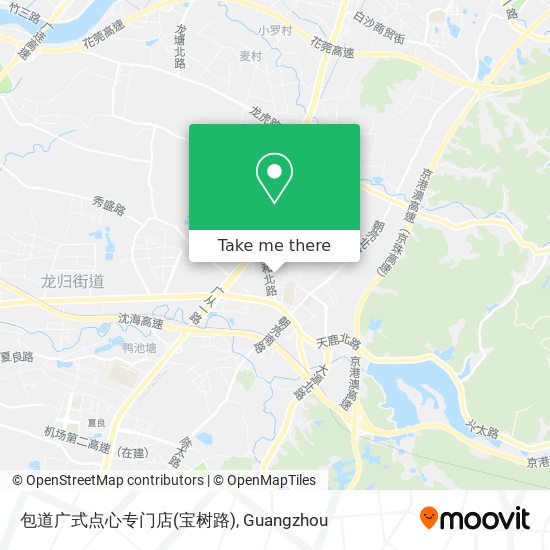 包道广式点心专门店(宝树路) map