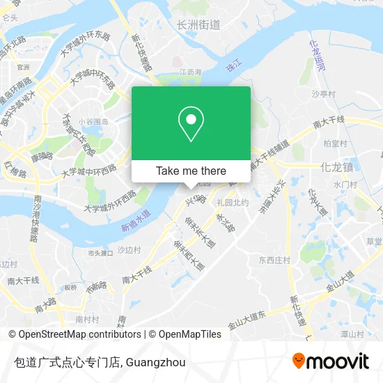 包道广式点心专门店 map