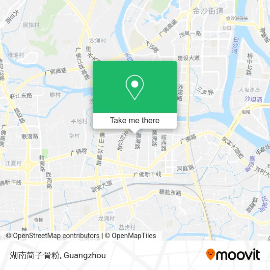 湖南简子骨粉 map