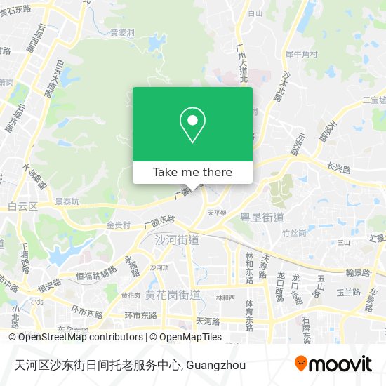 天河区沙东街日间托老服务中心 map