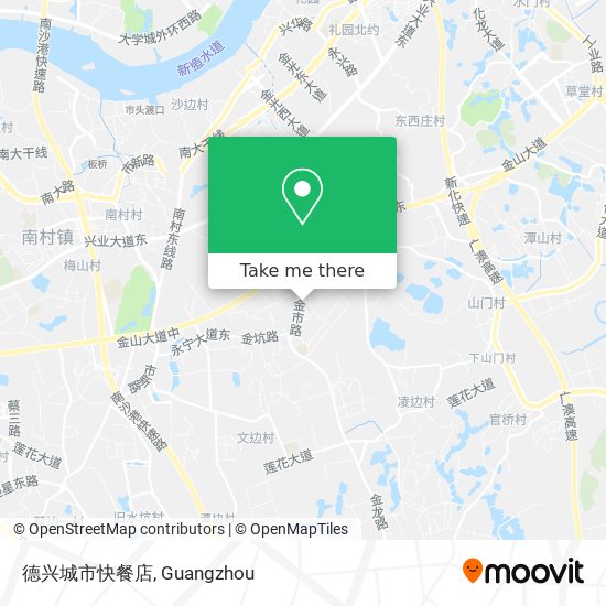 德兴城市快餐店 map