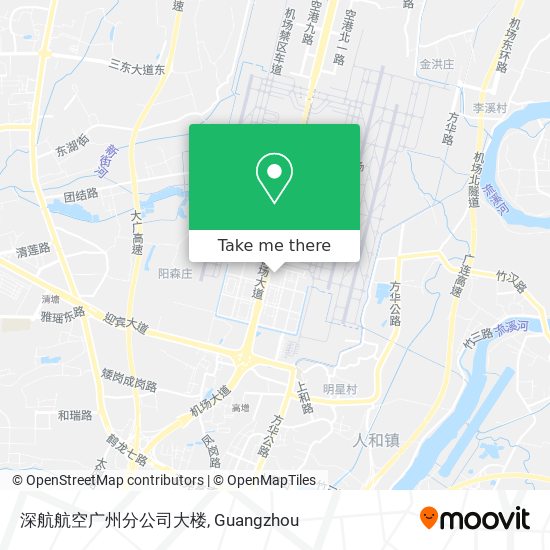 深航航空广州分公司大楼 map