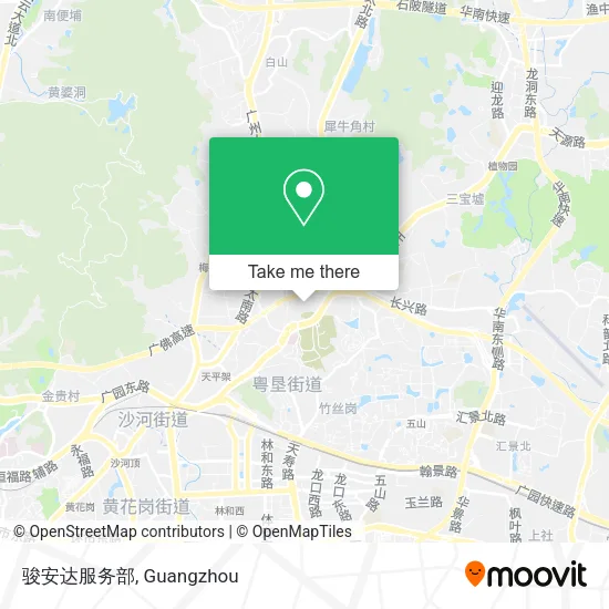 骏安达服务部 map