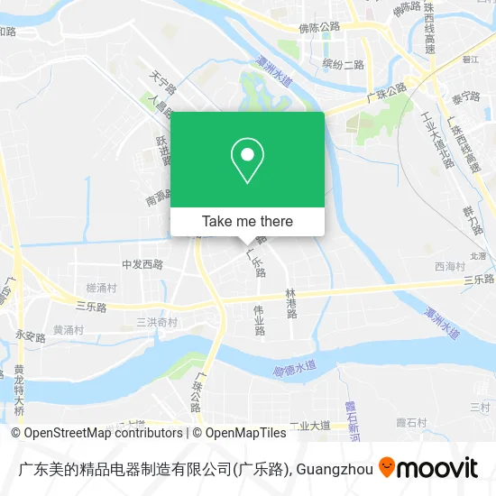 广东美的精品电器制造有限公司(广乐路) map
