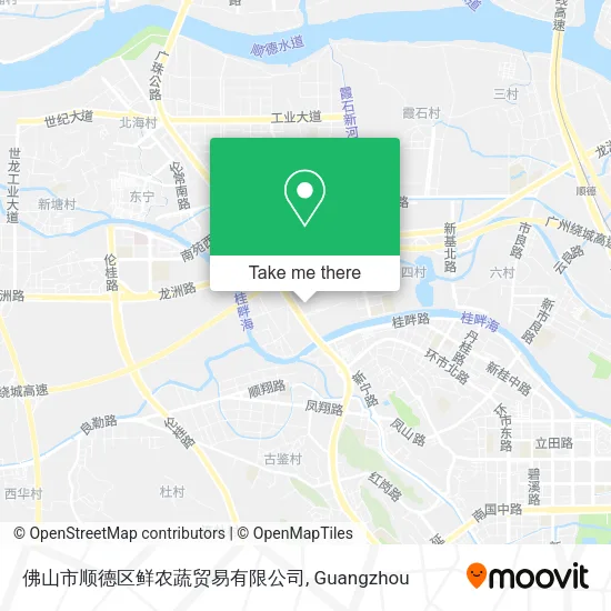 佛山市顺德区鲜农蔬贸易有限公司 map
